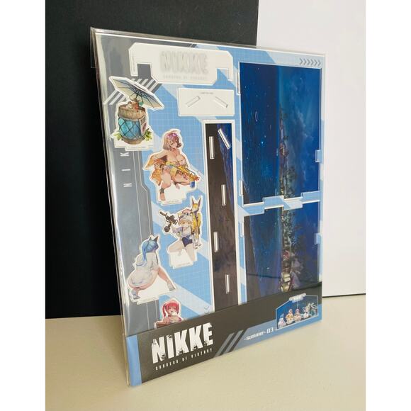 Goddess of Victory: Nikke Diorama Acrylic Stand Summer Force 03 - Picture 1 of 9